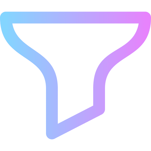 Filter funnel filter filtering icon