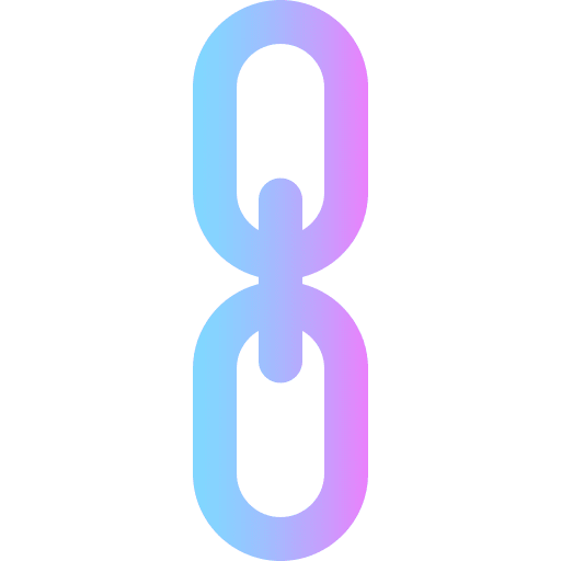 Link chains linked web page icon