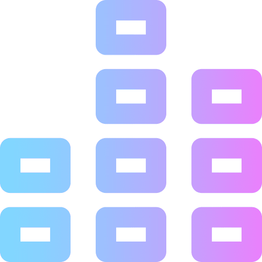 Equalizer bars ui pulse icon