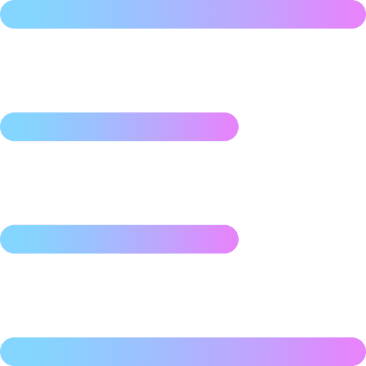 Left align alignment option symbol icon