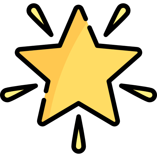 Star favorite star rate icon
