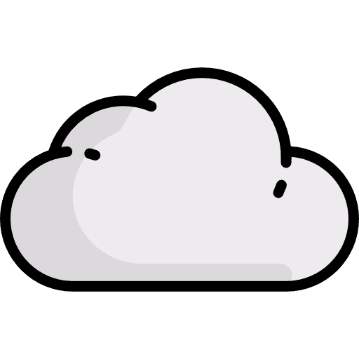 Cloud cloud multimedia option interface icon
