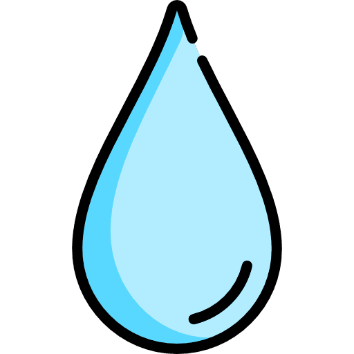 Drop weather raindrop nature icon