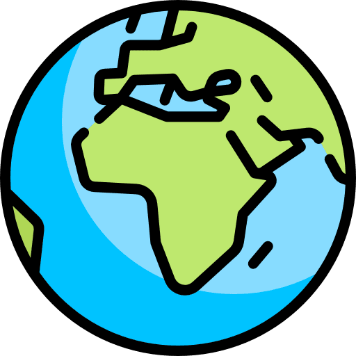 Earth globe interface wireless internet world icon