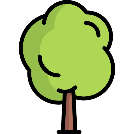 Tree botanical ecology nature icon