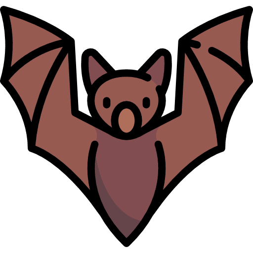 Bat animals animal kingdom wild life icon