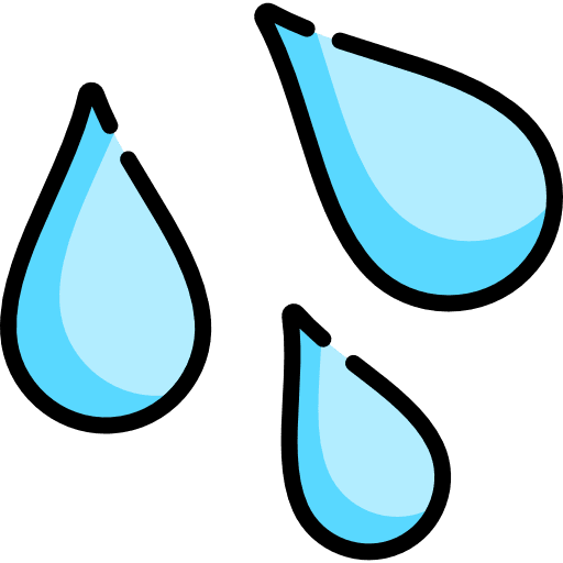 Drops drops water splash icon