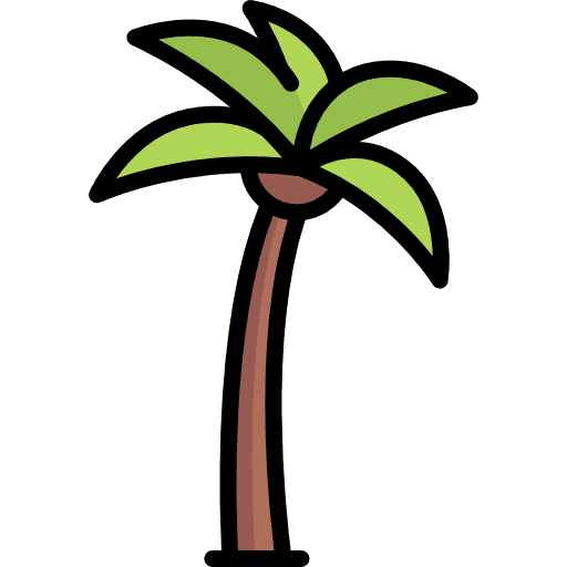 Palm tree palm palm tree summertime icon