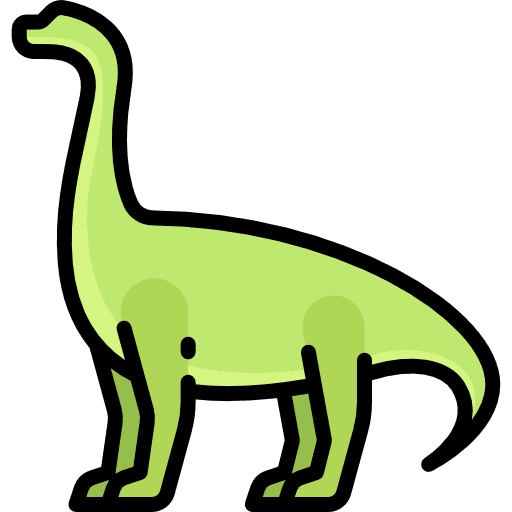Dinosaur dinosaur herbivore animals icon