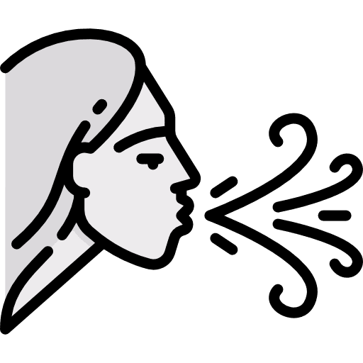 Wind meteorology weather mythology icon