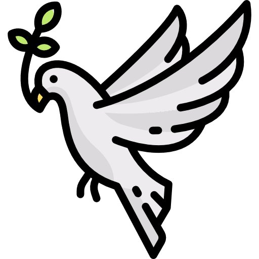Dove animals bird peace icon