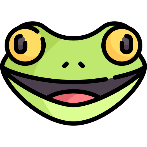 Frog amphibian wildlife frog icon
