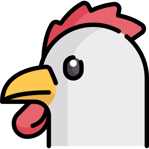 Hen farm animal kingdom hen icon