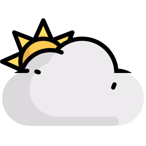 Cloudy day cloudy day day meteorology icon