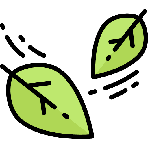 Leaves holidays botanical garden icon