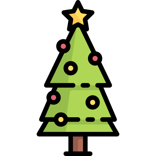 Christmas tree trees nature christmas tree icon