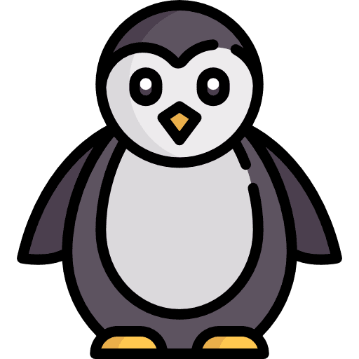 Penguin zoo penguin animals icon