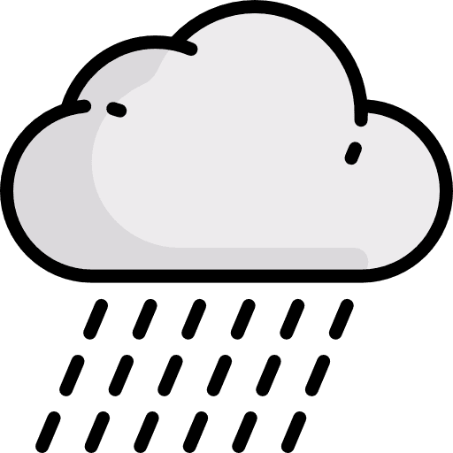 Rain rainy sky meteorology icon