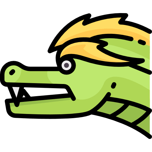 Dragon monster character dragon icon