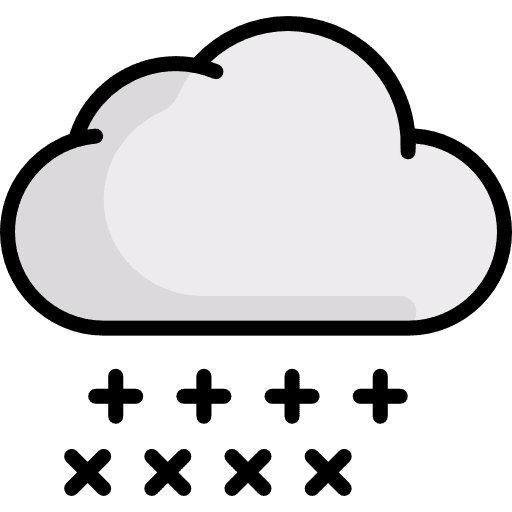 Snowing snowing frost snow icon