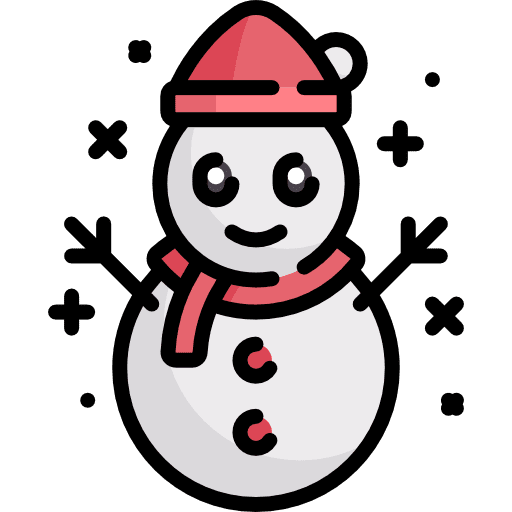 Snowman snowman snow christmas icon
