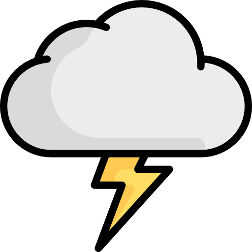Storm rain meteorology sky icon