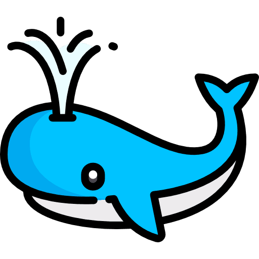 Whale aquarium whale aquatic icon