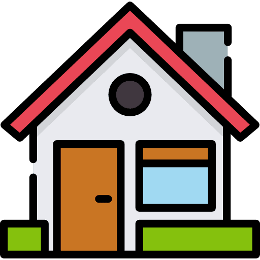 House real estate home construction icon