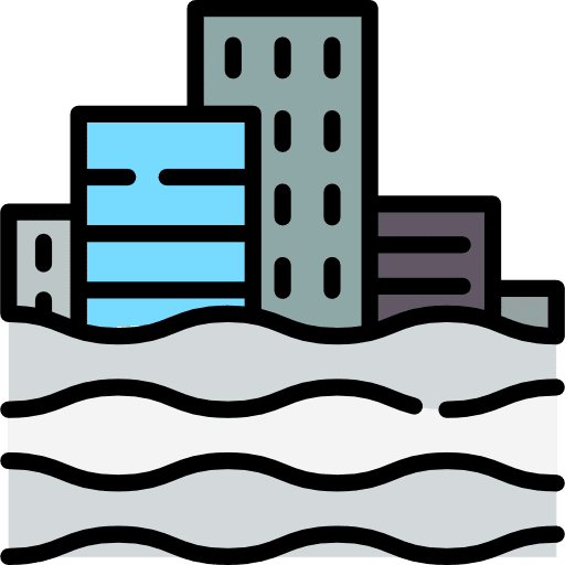 Cityscape town city architecture and city icon