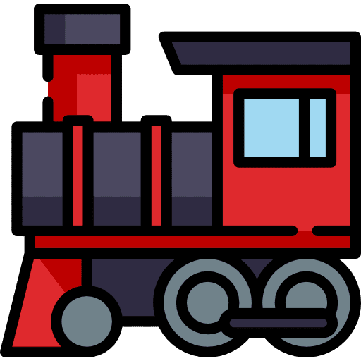 Train street rails train icon