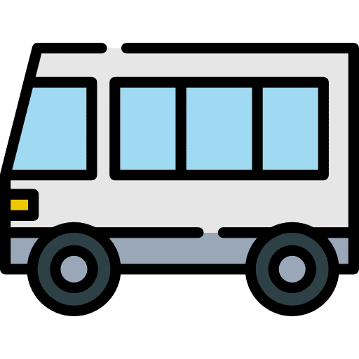 Bus bus automobile public transport icon