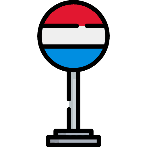 Traffic sign no entry signaling shapes and symbols icon