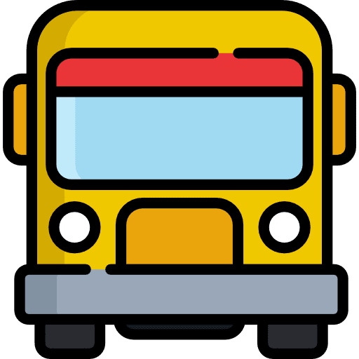 Bus public transport bus vehicle icon