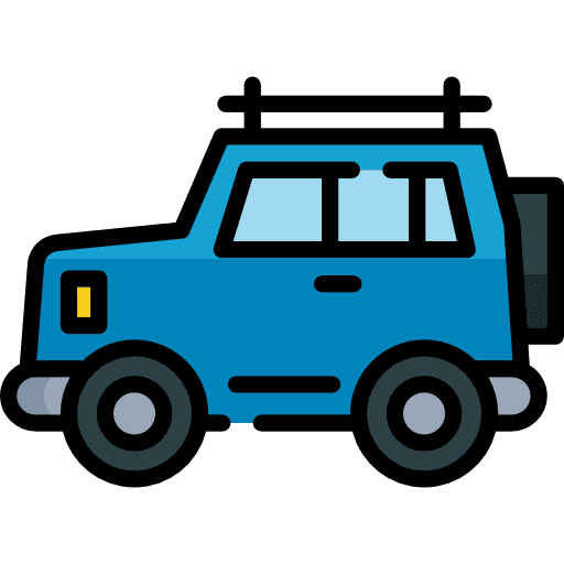 Car transportation vehicle automobile icon