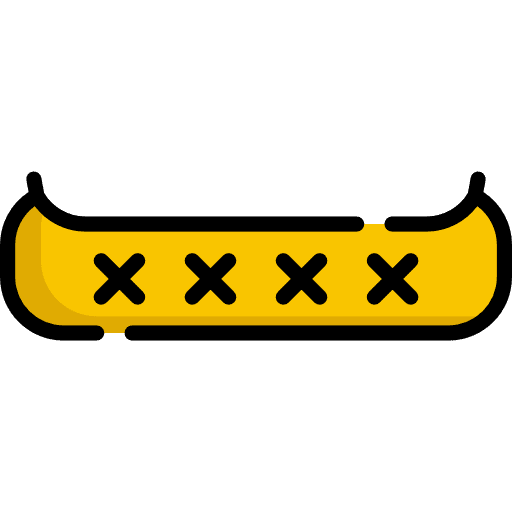 Kayak travel transportation rafting icon