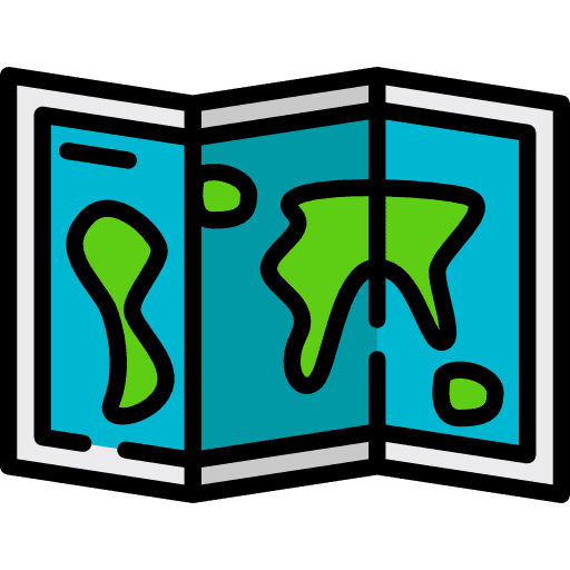 Map map interface location icon