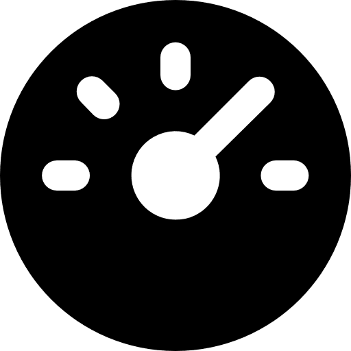 Dashboard velocity dashboard speedometer icon