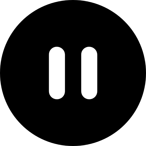 Pause pause multimedia option music player icon