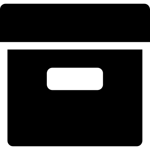 Box file storage data storage storage icon