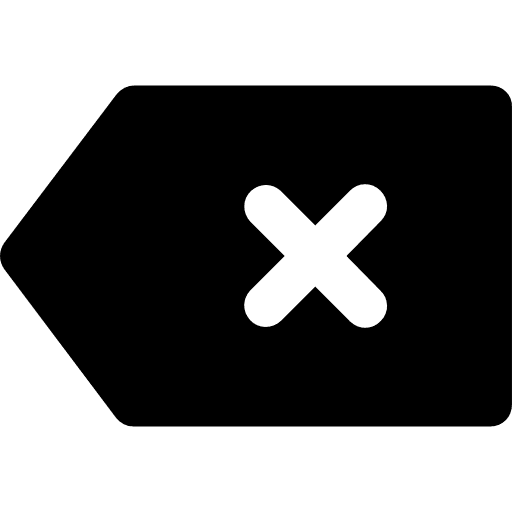 Delete interface cancel ui icon