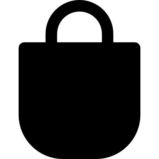 Shopping bag online shop shopping bag commerce icon