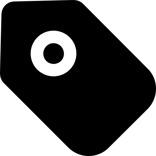 Tag shopping price commerce and shopping icon