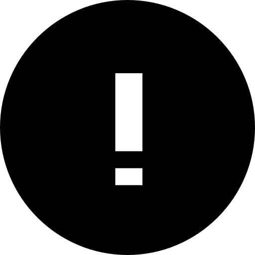 Warning alert danger interface icon