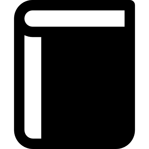 Book reading study library icon