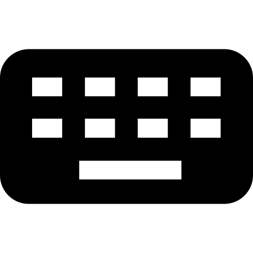 Keyboard technology keyboard keys icon