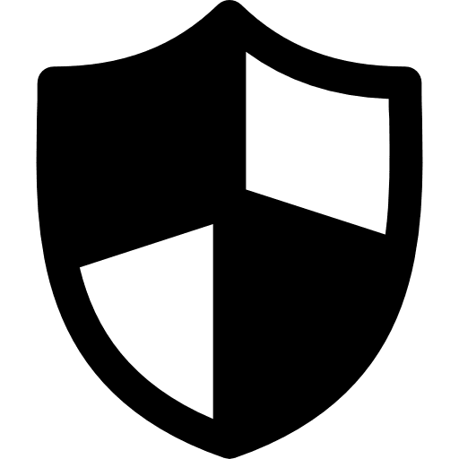 Shield weapons shield protection icon