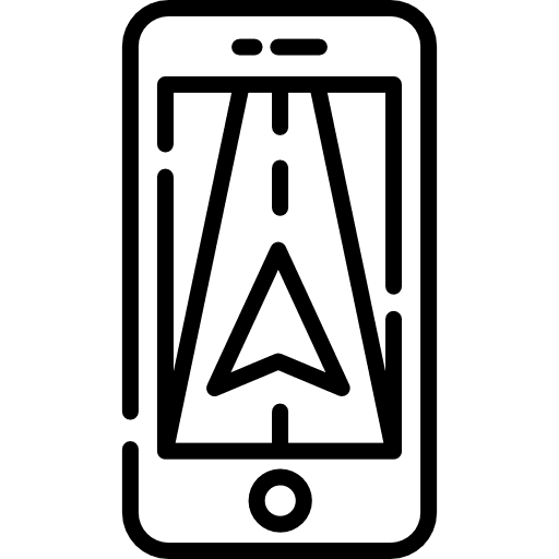 Gps electronics smartphone maps and location icon Gps electronics smartphone maps and location icon