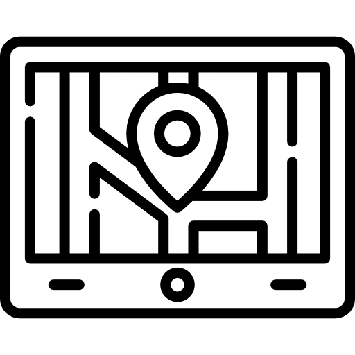 Gps map pointer position locations icon Gps map pointer position locations icon