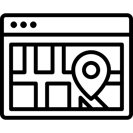 Map gps map location position icon Map gps map location position icon