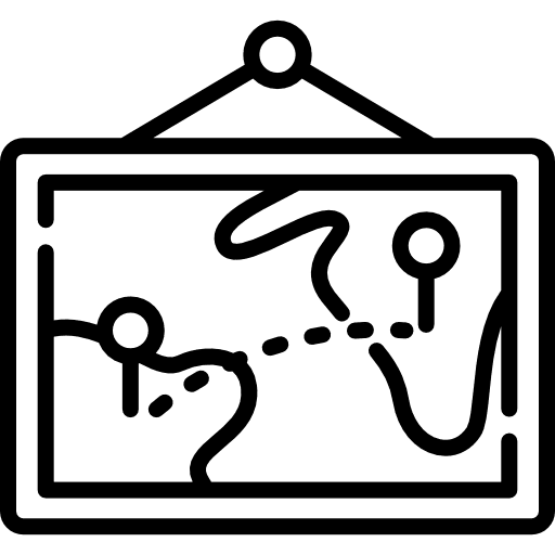 Map planet earth frame maps and location icon Map planet earth frame maps and location icon